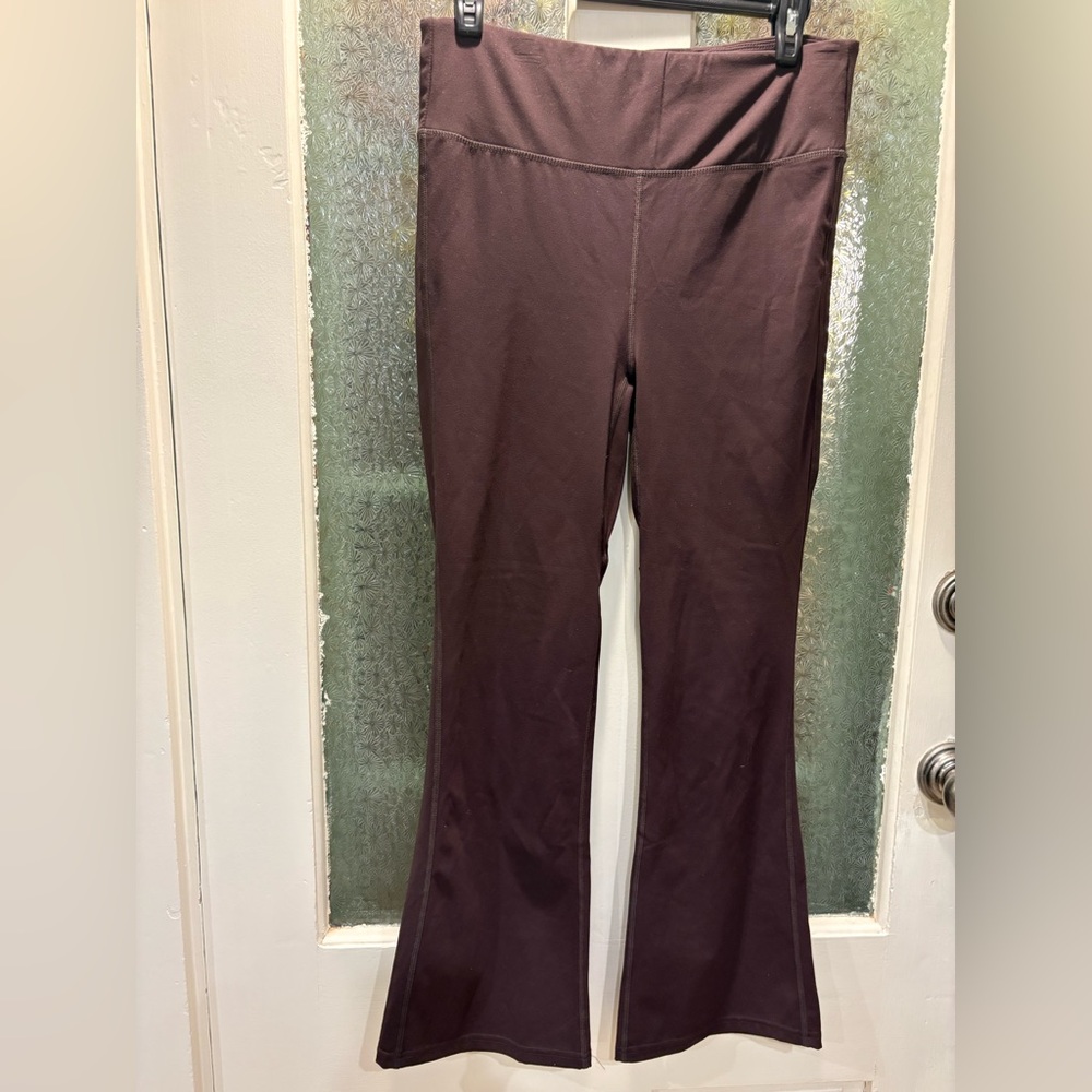 Brown Flared Pants